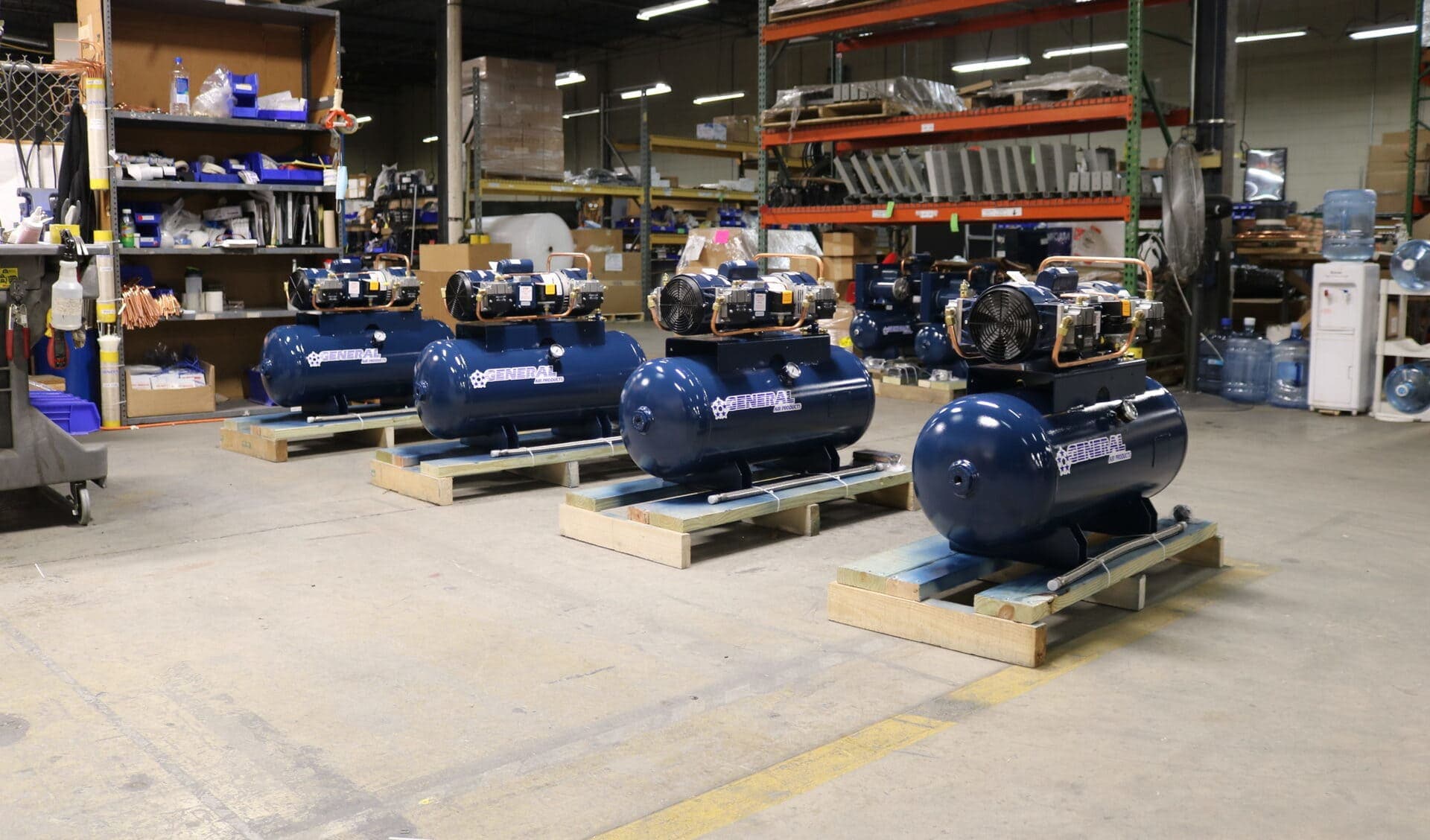 Compressors warehouse